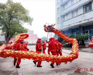 龙腾狮跃启新程 攻坚夺标向未来 方大特钢举行春节龙狮拜年活动