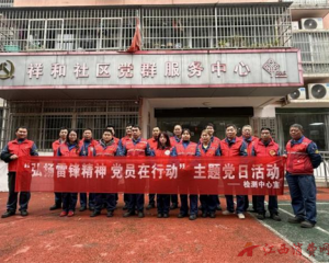 方大特钢检测中心开展学雷锋主题党日活动