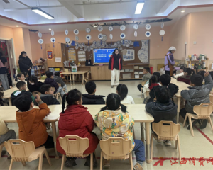 上饶市信州区北门街道广平社区新时代文明实践站开展“移风易我先行 童心携手讲文明”主题活动