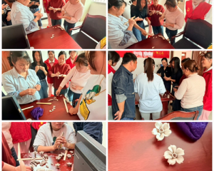 技能赋能暖民心 就业增收优环境——乐平市涌山妈妈团走进叶家村委会开展手工瓷画培训